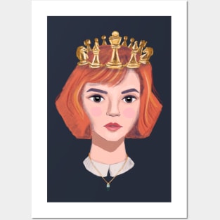 Queen of Chess Posters and Art